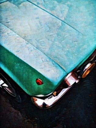 Picture of TURQUOISE CAR CLOSE-UP