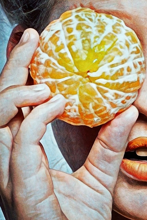 Picture of EYE OF ORANGE I