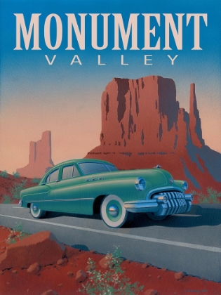 Picture of MONUMENT VALLEY WITH TEXT