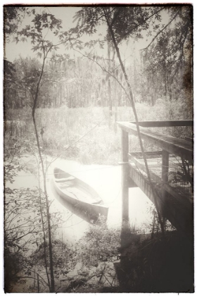 Picture of CANOE AT THE DOCK