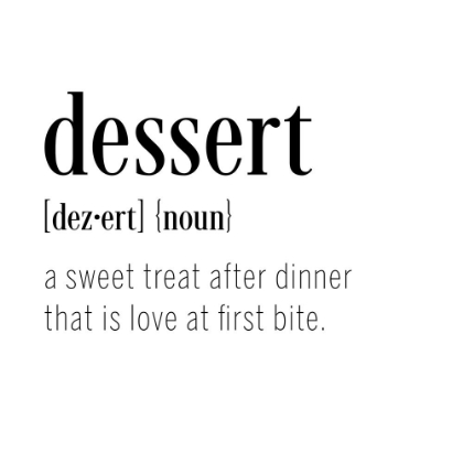 Picture of DESSERT DEFINITION