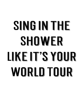 Picture of SING IN THE SHOWER