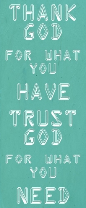 Picture of TRUST GOD