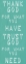 Picture of TRUST GOD