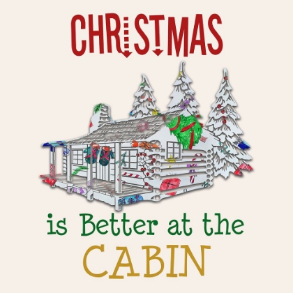 Picture of CABIN CHRISTMAS