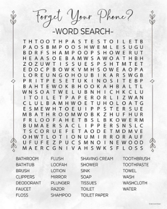 Picture of BATHROOM WORDSEARCH