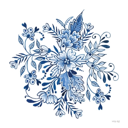 Picture of BLUE AND WHITE FLOWERS