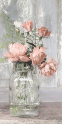 Picture of COTTAGE PEACH ROSES