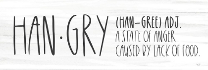 Picture of HANGRY DEFINITION