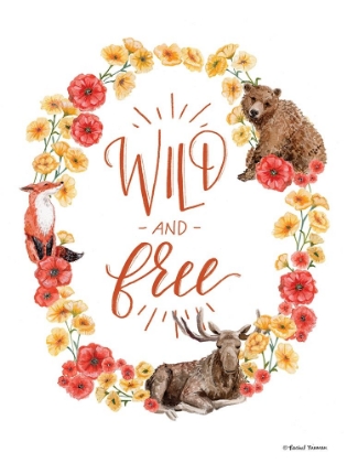 Picture of WILD AND FREE WREATH   