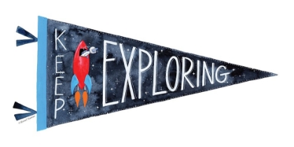 Picture of KEEP EXPLORING PENNANT