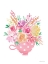 Picture of PRETTY IN PINK TEA CUP