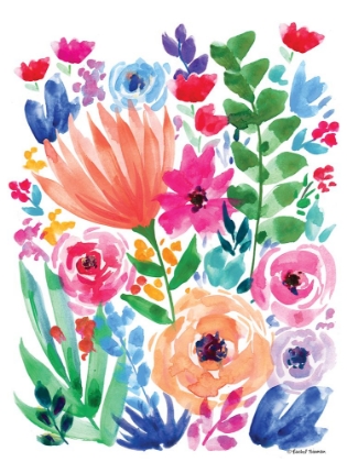 Picture of VIBRANT FLOWERS II