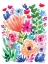 Picture of VIBRANT FLOWERS II