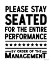 Picture of PLEASE STAY SEATED