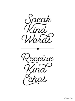 Picture of SPEAK KIND WORDS