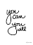 Picture of YOU CAN YOU WILL