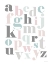 Picture of SOFTLY COLORED ALPHABET