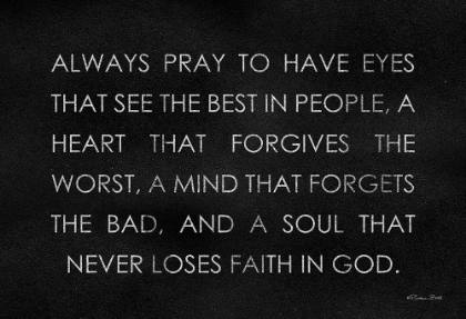 Picture of ALWAYS PRAY   