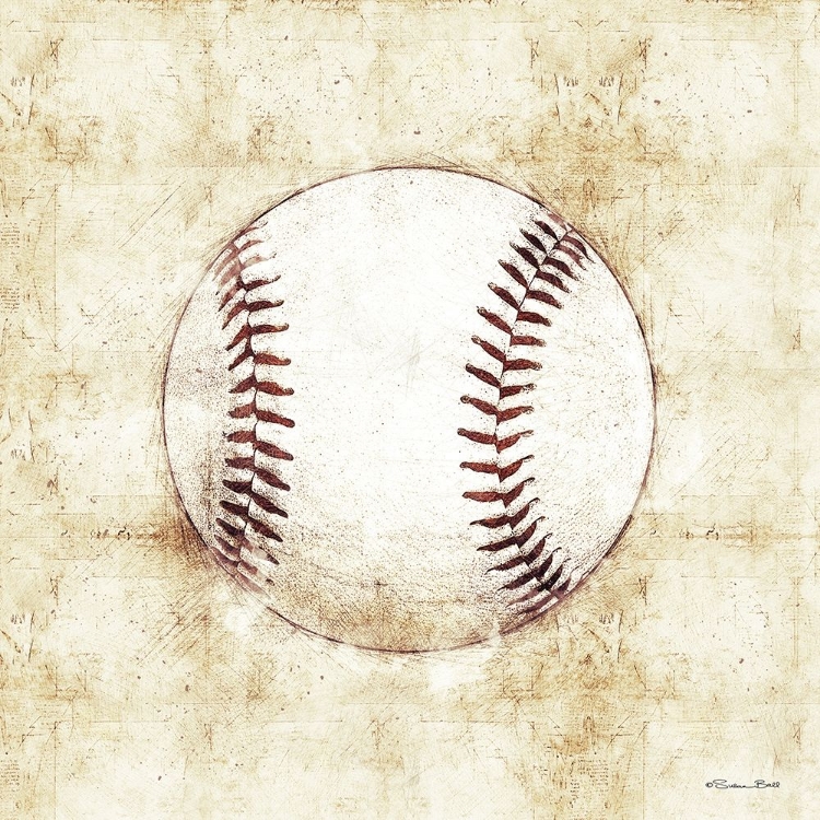 Picture of BASEBALL SKETCH
