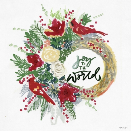 Picture of JOY TO THE WORLD WREATH