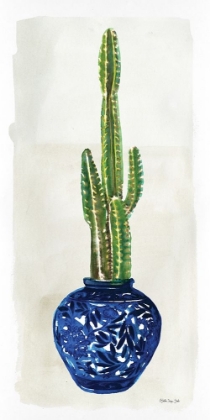 Picture of CACTI IN BLUE POT 1  