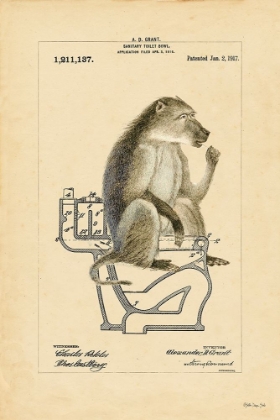 Picture of MONKEY IN BOWL