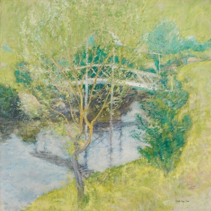 Picture of JOHN HENRY TWACHTMAN - THE WHITE BRIDGE