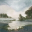 Picture of PASTEL COUNTRYSIDE I    