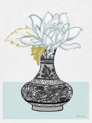 Picture of FLOWER VASE WITH PATTERN I