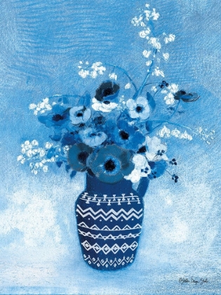 Picture of MOODY BLUE FLORAL