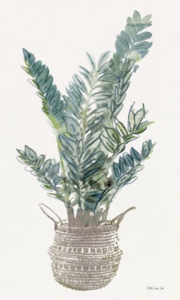Picture of FOLIAGE IN WOVEN POT 1