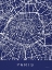 Picture of PARIS STREET BLUE MAP