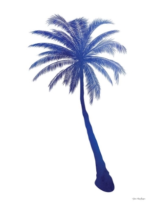 Picture of BLUE PALM TREE I