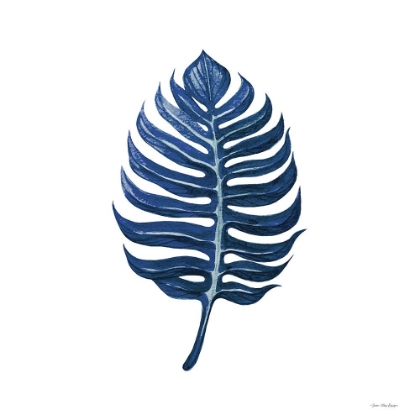 Picture of WATERCOLOR BLUE LEAF I