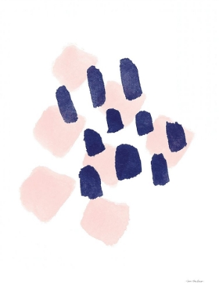 Picture of NAVY AND PINK STROKES
