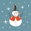 Picture of THE HAPPY SNOWMAN