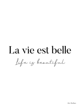Picture of LIFE IS BEAUTIFUL IN FRENCH