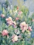 Picture of WATERCOLOR GARDEN OF ROSES