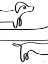Picture of ONE LINE DACHSHUND
