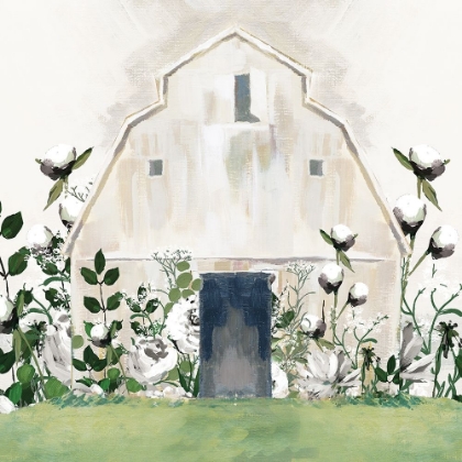 Picture of WHITE FLORAL BARN