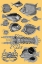 Picture of TROPICAL FISH COLLAGE 4-YELLOW BACKGROUND