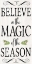 Picture of PEACEFUL CHRISTMAS-MAGIC OF THE SEASON VERT BLACK TEXT