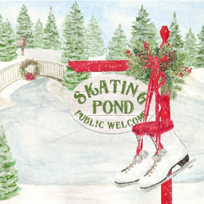 Picture of SLEIGH BELLS RING I-SKATING POND