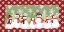 Picture of SNOWMAN WONDERLAND-RED PLAID