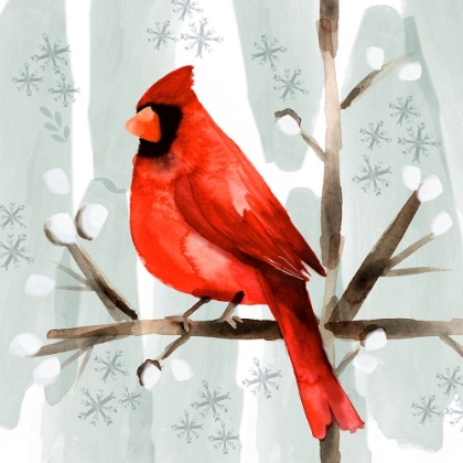 Picture of CHRISTMAS HINTERLAND I-CARDINAL