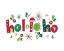 Picture of FESTIVE LETTERING-HO HO HO