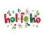 Picture of FESTIVE LETTERING-HO HO HO