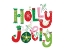 Picture of FESTIVE LETTERING-HOLLY JOLLY