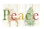 Picture of PEACE WHITEWASH WOOD SIGN